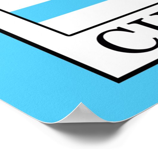 Chicago Poster (Ecke)