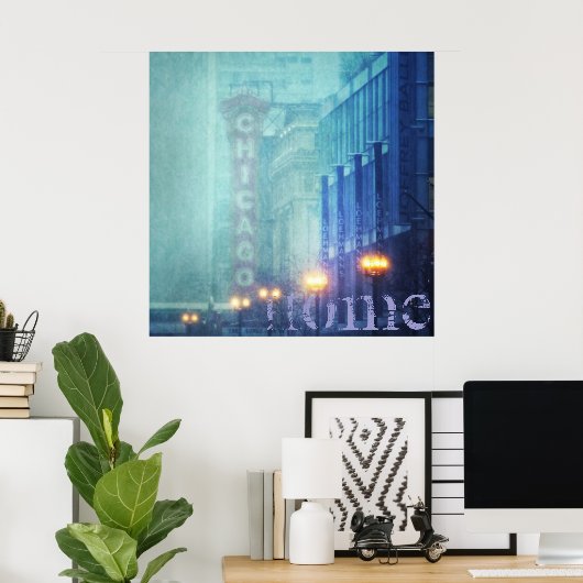 Chicago Poster (Heimbüro)