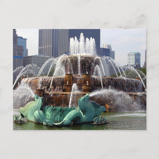Chicago Postkarte (Vorderseite)