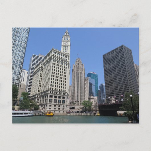 Chicago Postkarte (Vorderseite)