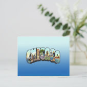 Chicago Postkarte (Stehend Vorderseite)
