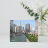 Chicago Postkarte (Stehend Vorderseite)