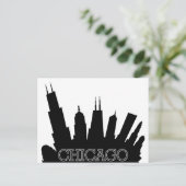 Chicago Postkarte (Stehend Vorderseite)