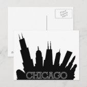 Chicago Postkarte (Vorne/Hinten)