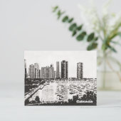 Chicago Postkarte (Stehend Vorderseite)