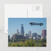 Chicago Postkarte (Vorne/Hinten)