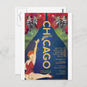 Chicago Postkarte (Vorne/Hinten)