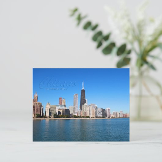 Chicago Postkarte (Stehend Vorderseite)