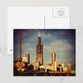 Chicago Postkarte (Vorne/Hinten)