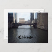 Chicago Postkarte (Vorne/Hinten)