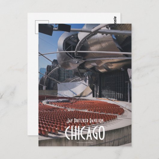 Chicago Postkarte (Vorne/Hinten)