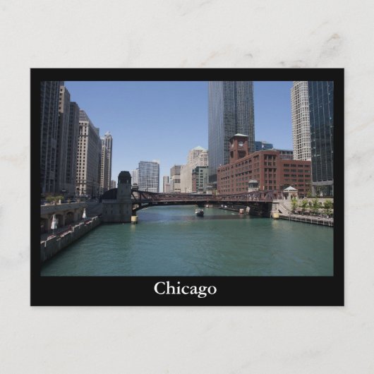 Chicago Postkarte (Vorderseite)