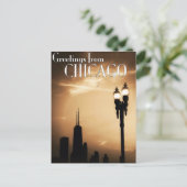 Chicago Postkarte (Stehend Vorderseite)