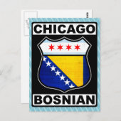 Chicago Postkarte (Vorne/Hinten)