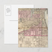 Chicago Postkarte (Vorne/Hinten)