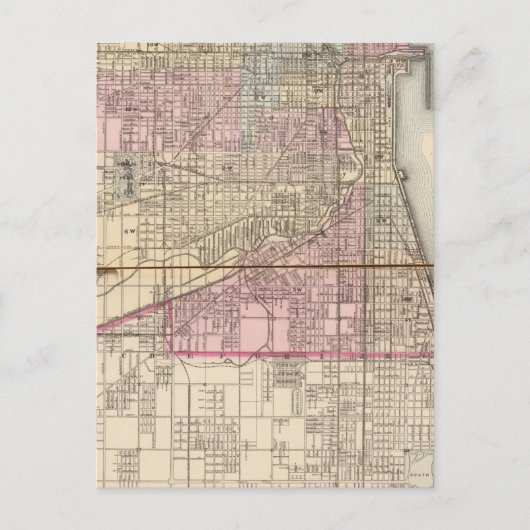 Chicago Postkarte (Vorderseite)