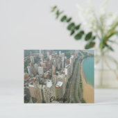 Chicago Postkarte (Stehend Vorderseite)