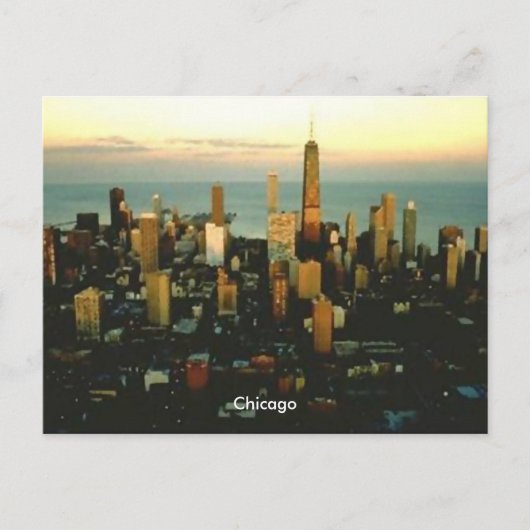 Chicago Postkarte (Vorderseite)