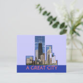 CHICAGO Postkarte (Stehend Vorderseite)