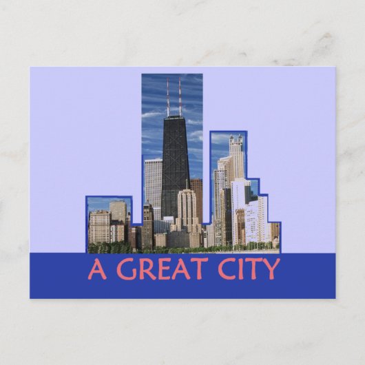 CHICAGO Postkarte (Vorderseite)