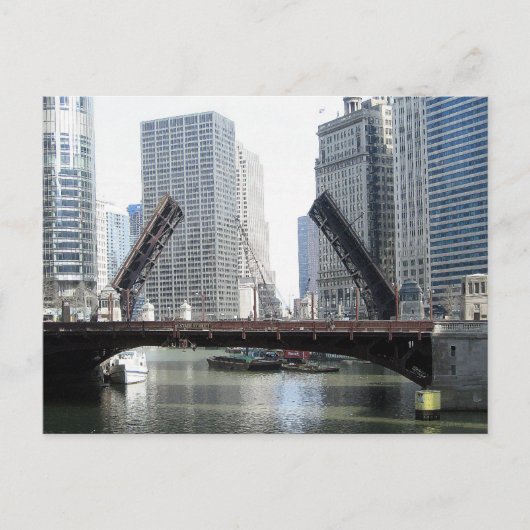 Chicago Postkarte (Vorderseite)