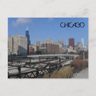 Chicago Postkarte