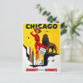 Chicago Postkarte (Stehend Vorderseite)