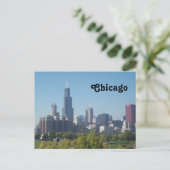 Chicago Postkarte (Stehend Vorderseite)