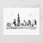 Chicago Postkarte (Vorderseite)