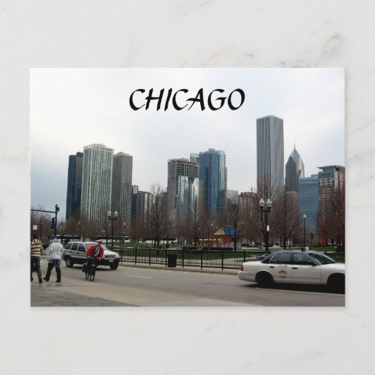 CHICAGO POSTKARTE (Vorderseite)