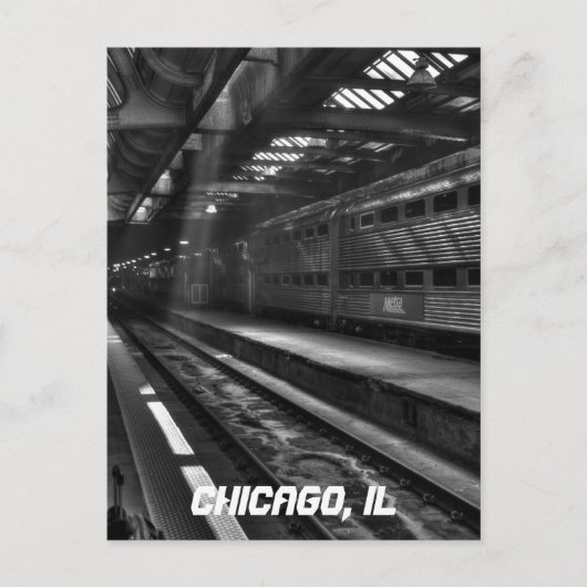 Chicago Postkarte (Vorderseite)