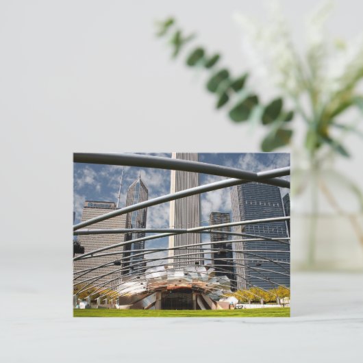 Chicago Postkarte (Stehend Vorderseite)