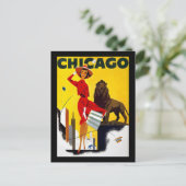 Chicago Postkarte (Stehend Vorderseite)