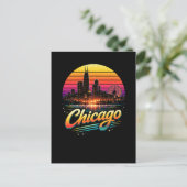 Chicago Postkarte (Stehend Vorderseite)