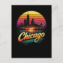 Chicago Postkarte
