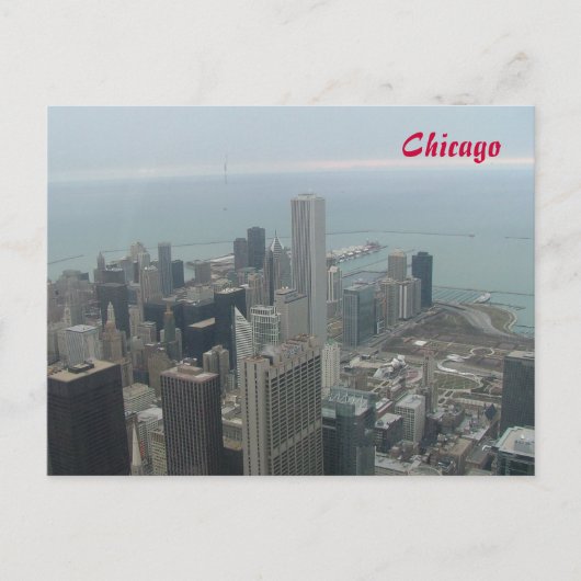 Chicago Postkarte (Vorderseite)