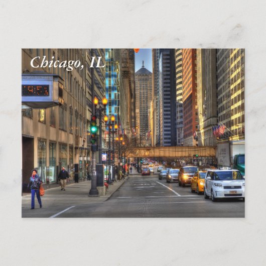 Chicago Postkarte (Vorderseite)