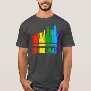 Chicago Pride Chicago LGBT Geschenk LGBTQ Supporte T-Shirt