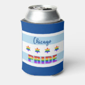 Chicago Pride Dosenkühler (Kanne Rückseite)