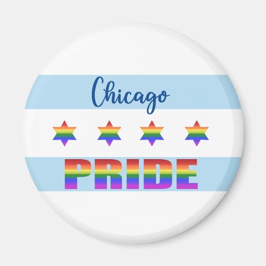 Chicago Pride Magnet (Vorne)