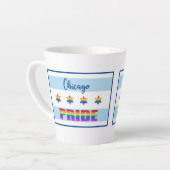Chicago Pride Milchtasse (Linke Ecke)