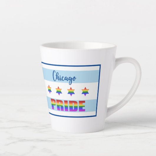 Chicago Pride Milchtasse (Rechts)