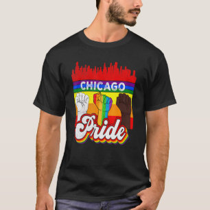 Chicago Pride Rainbow Gay Pride    FlagLgbt T-Shirt