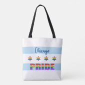 Chicago Pride Tasche (Rückseite)