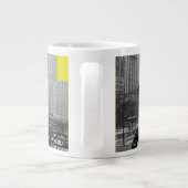 Chicago Rail Yards Michigan Avenue 1960er Foto Jumbo-Tasse (Rückseite)