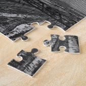 Chicago Rail Yards Michigan Avenue 1960er Foto Puzzle (Seite)