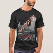 Chicago Rail Yards Michigan Avenue 1960er Foto T-Shirt (Vorderseite)