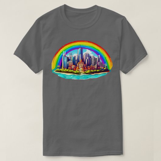 Chicago Rainbow T-Shirt (Design vorne)