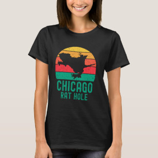 Chicago Rat Hole. Retro Sunset. Souvenir von Chic T-Shirt
