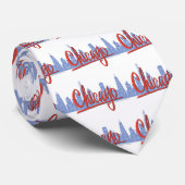 CHICAGO-RED KRAWATTE (Gerollt)